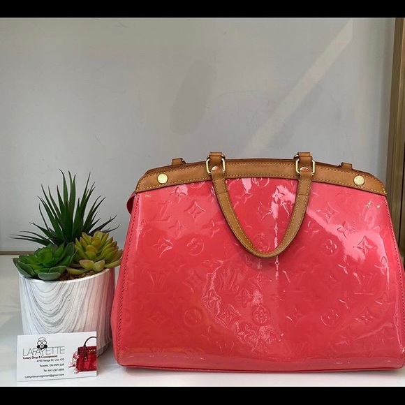 Authentic Louis Vuitton Brea MM - Rose Litchi - Picture 3 of 6